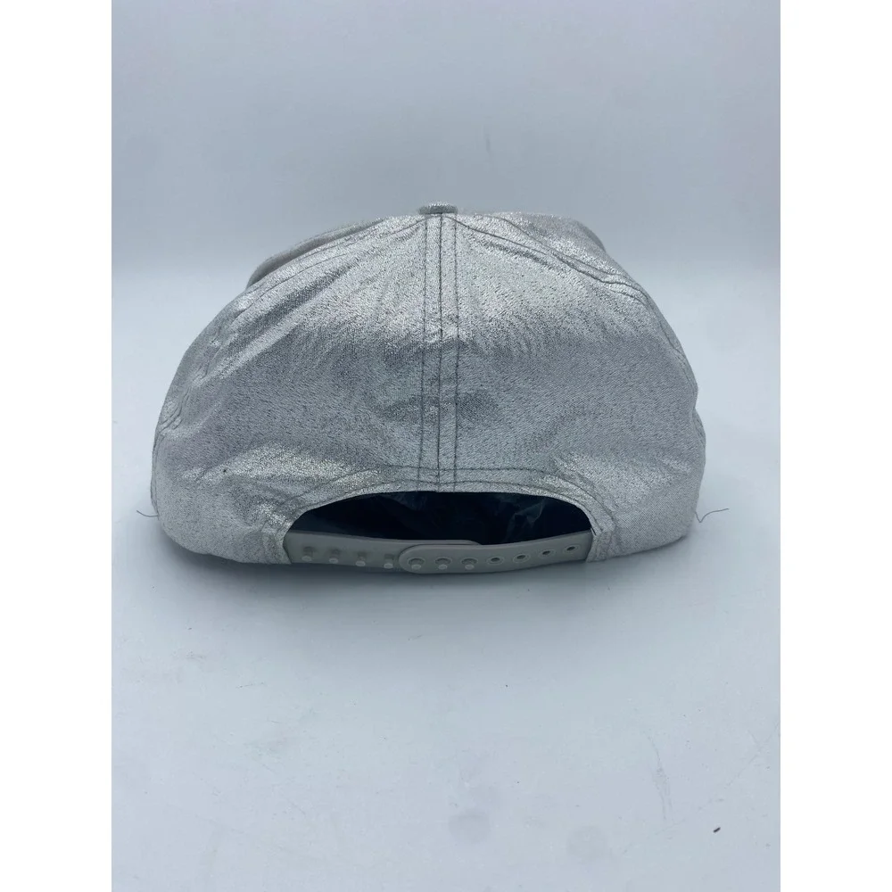 Vintage NFL Super Bowl XXV 1991 Silver Snapback Hat Cap Team‎ NFL  RARE